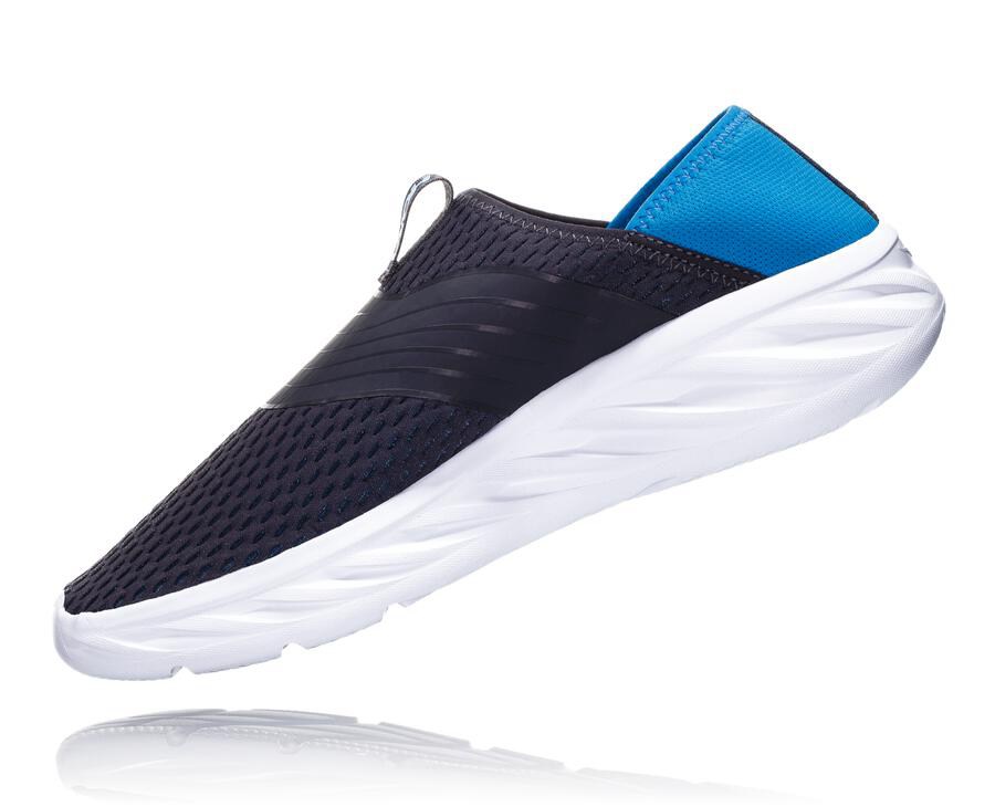 Hoka One One Sandalet Erkek Lacivert/Beyaz - Ora Recovery - OL0653714